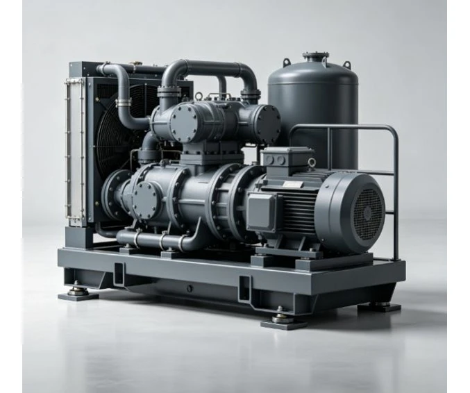 Two-Stage Water-Cooled Screw Compressor Two-Stage Water-Cooled Screw Compressor